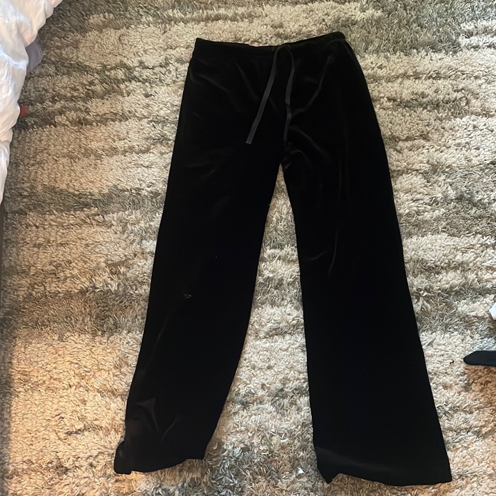 Dressy velvet pants